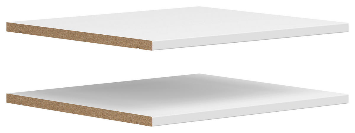 Einlegeböden-Set Multi-Stauraum Typ 45 weiß B/H/T: ca. 42x1,5x36 cm Multi-Stauraum Typ 45 - weiß (42,00/1,50/36,00cm)