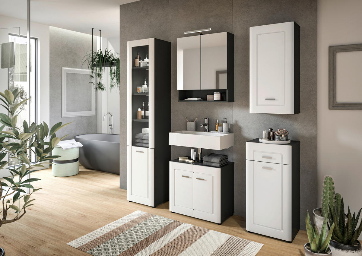 Hochschrank LAGO B/H/T: ca. 40x188x34 cm LAGO - (40,00/188,00/34,00cm) - xonox.home