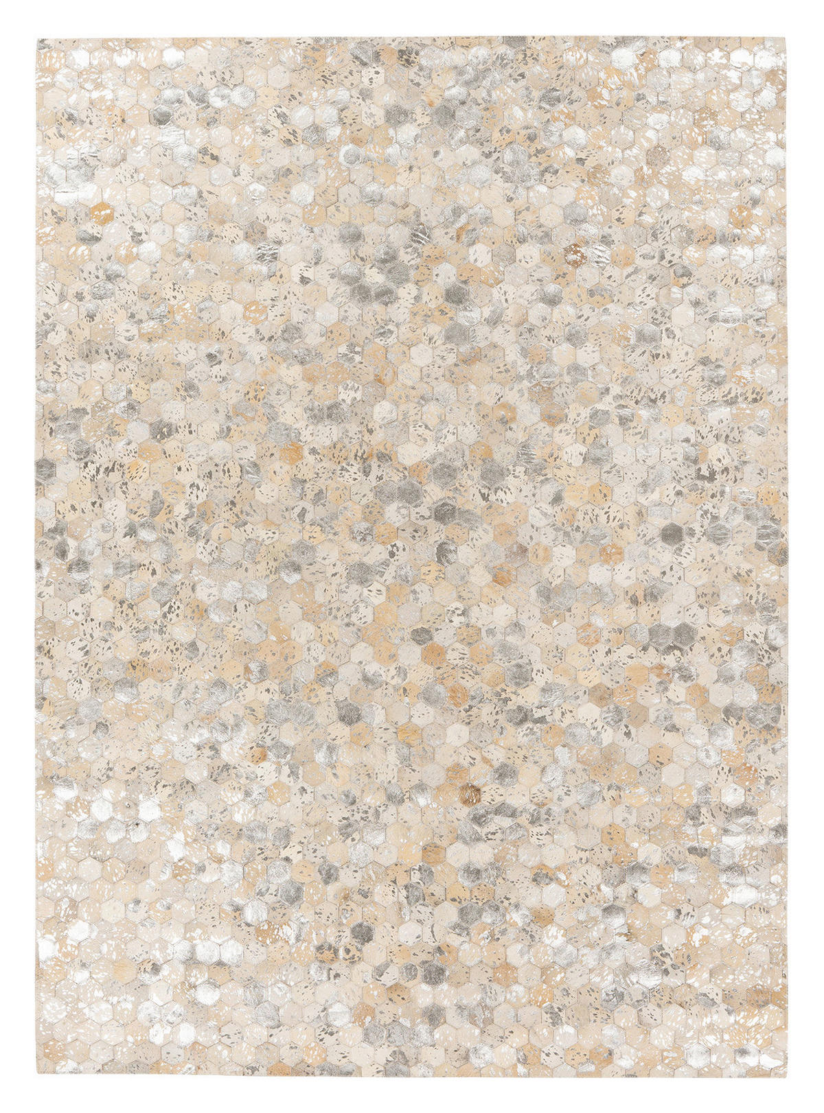 Padiro Flachflorteppich Lavin 1025 silber B/H/L: ca. 160x0,8x230 cm Lavin 1025 - silber (230,00/160,00/0,80cm) - Padiro