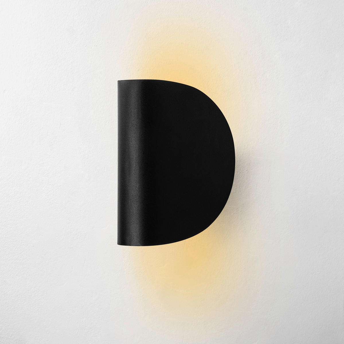 Opviq Wandleuchte 119FRS1141 schwarz Metall B/H/L: ca. 13x12x17 cm 1 Brennstellen Heybe - schwarz (17,00/13,00/12,00cm) - Opviq