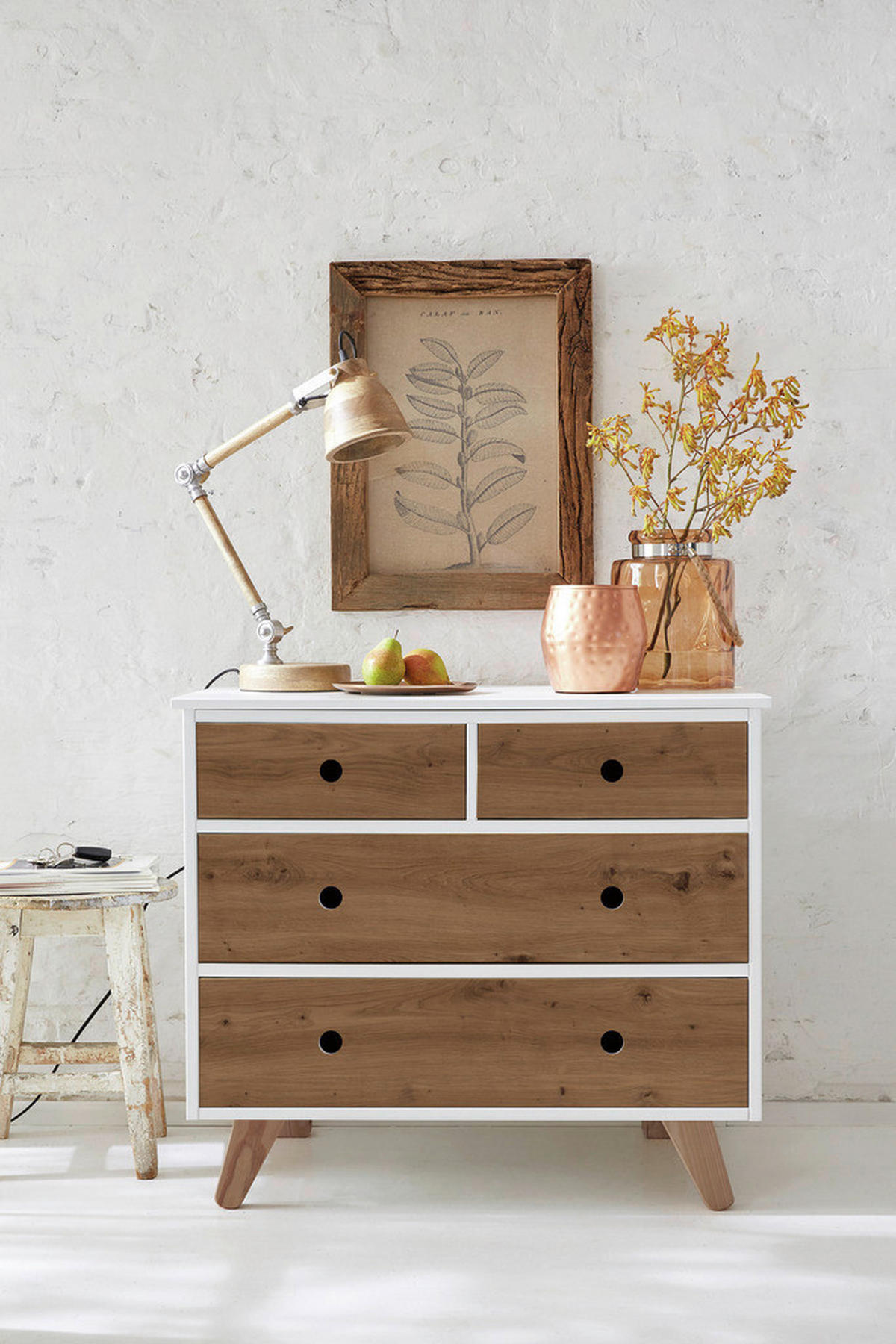 d-c-fix Klebefolie Holzoptik braun B/L: ca. 90x210 cm Klebefolie Hölzer Artisan Oak - braun (90,00/210,00cm) - d-c-fix