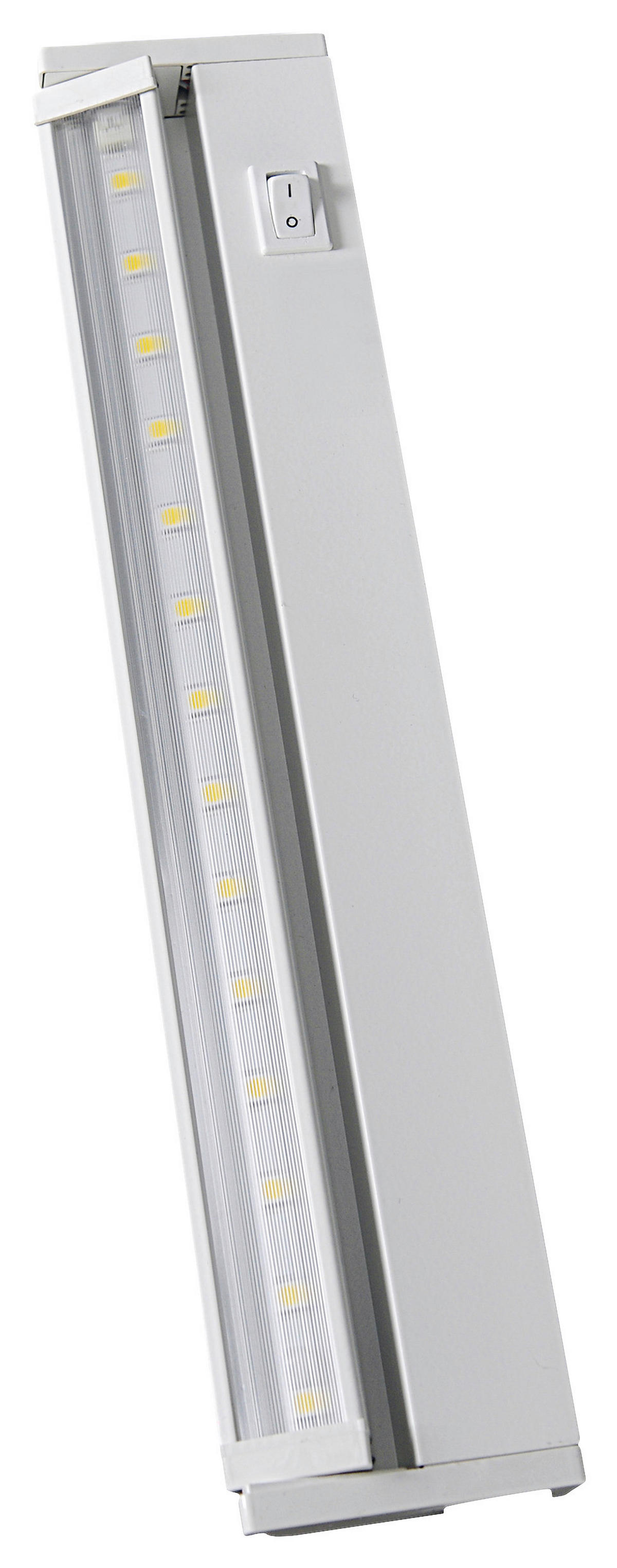 Näve Leuchten LED-Aufbauleuchte weiß Metall Kunststoff B/H/T: ca. 30,5x2,1x6,2 cm LED-Aufbauleuchte - weiß (30,50/2,10/6,20cm) - Näve Leuchten