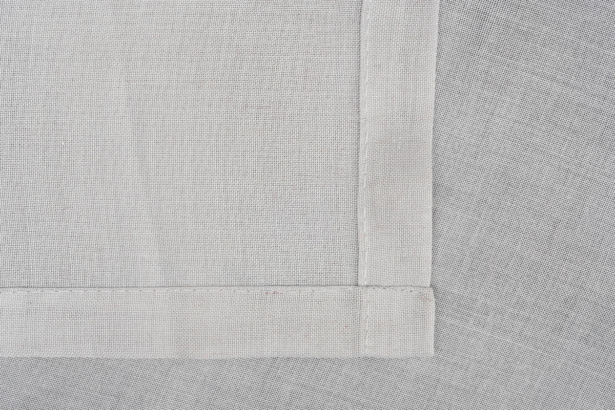 Ösenvorhang 2er Pack Breeze grau B/L: ca. 135x245 cm Breeze - grau (135,00/245,00cm)