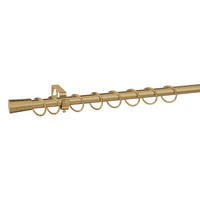 Stilgarnituren Kappe champagner Metall D: ca. 1,9 cm ausziehbar von ca. 130 bis 240 cm 1.0 Läufe Kappe - gold/champagner (1,90cm) - POCOline