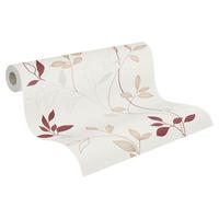 A.S.Creation Vliestapete rot beige B/H/D: ca. 53x1005x9,6 cm Vliestapete - beige/rot (9,60/1005,00cm) - A.S.Creation