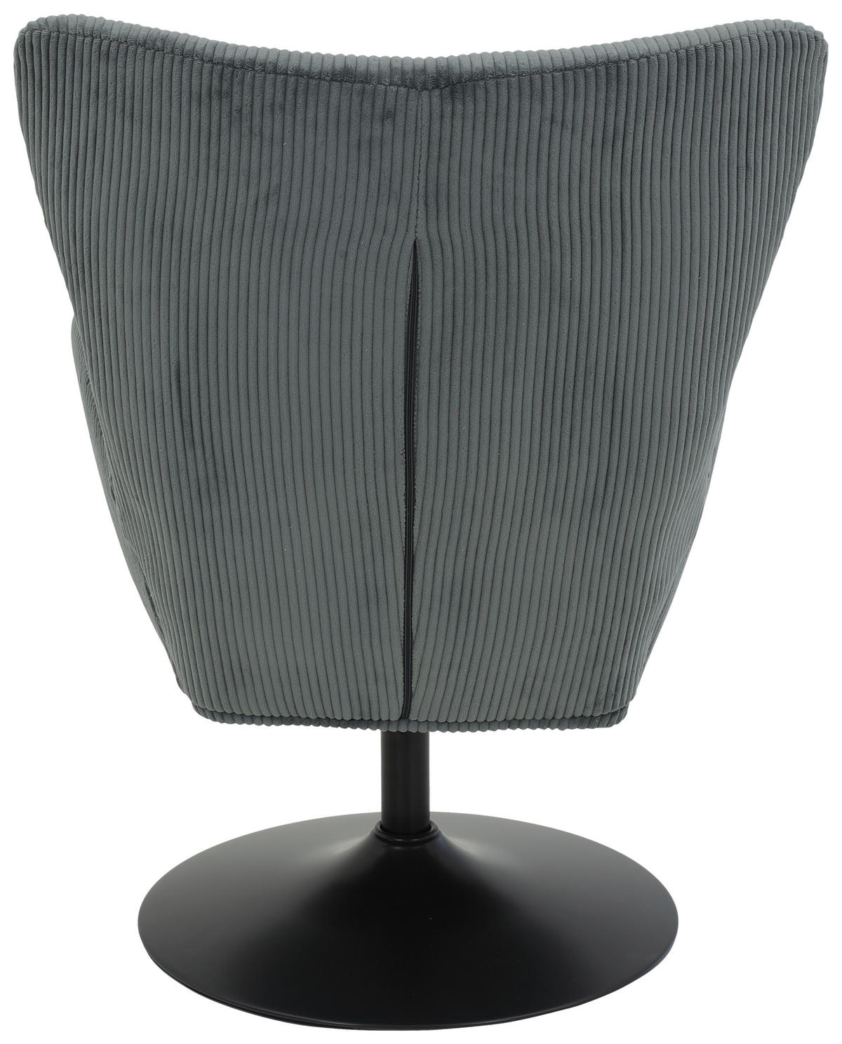 Sessel Samos dunkelgrau Microfaser B/H/T: ca. 72x96x81 cm Samos - schwarz/dunkelgrau (72,00/96,00/81,00cm)