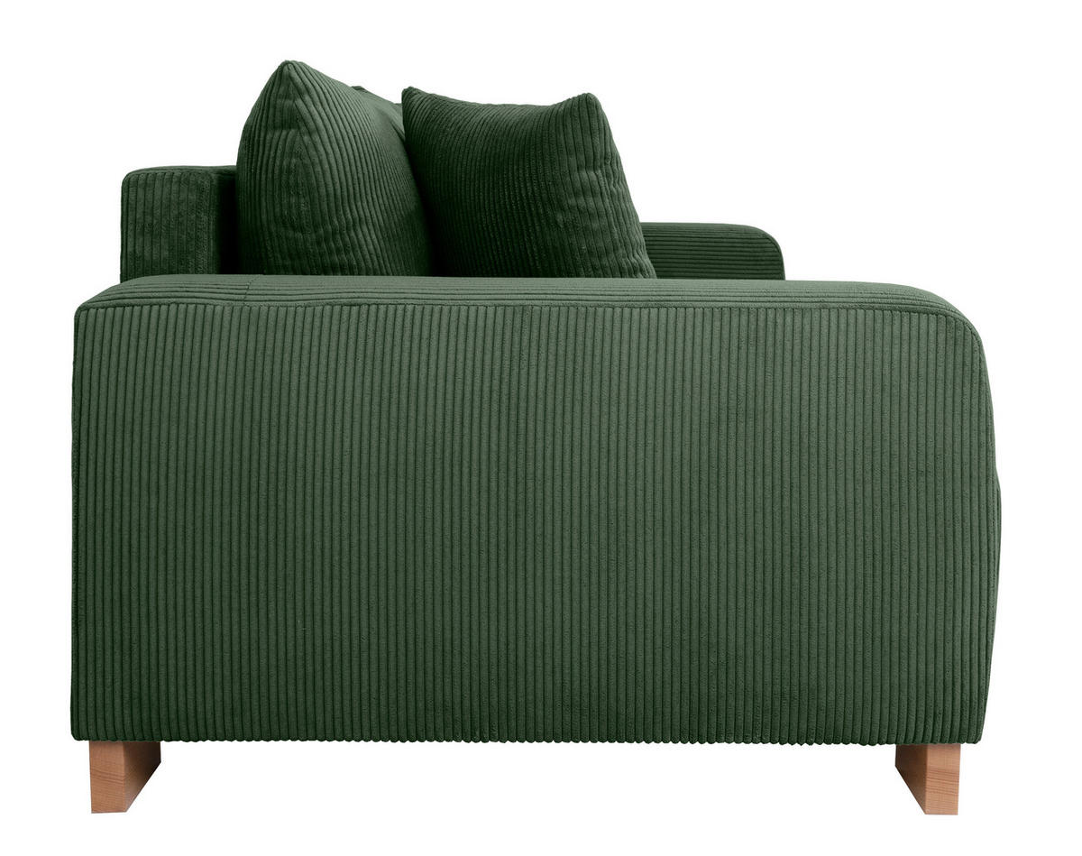 Big Sofa Alpha New grün Microfaser B/H/T: ca. 244x85x112 cm Alpha New - buche/grün (244,00/85,00/112,00cm)
