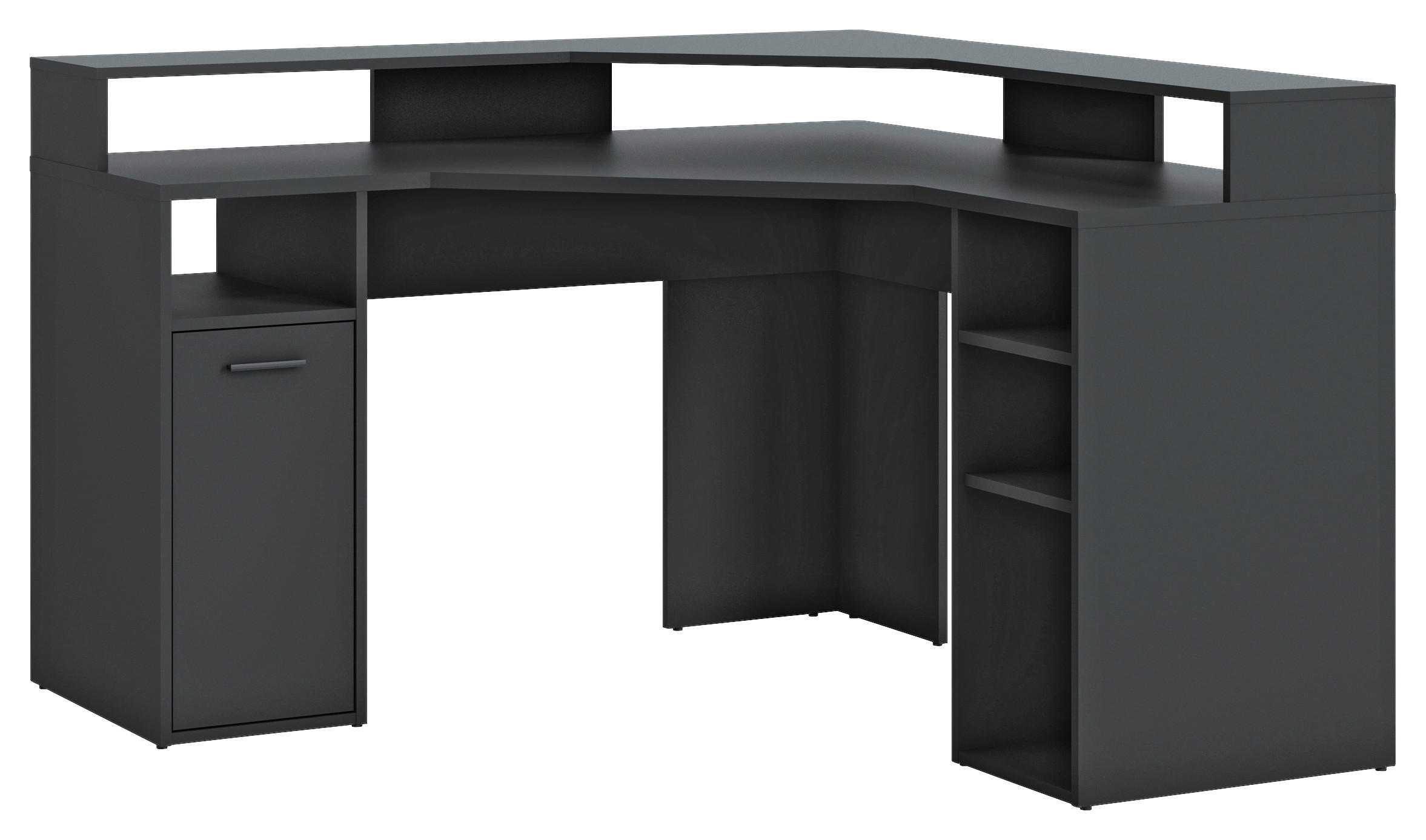 Eckschreibtisch Zocker anthrazit B/H/T: ca. 139x90x139 cm Zocker - anthrazit (139,00/90,00/139,00cm)