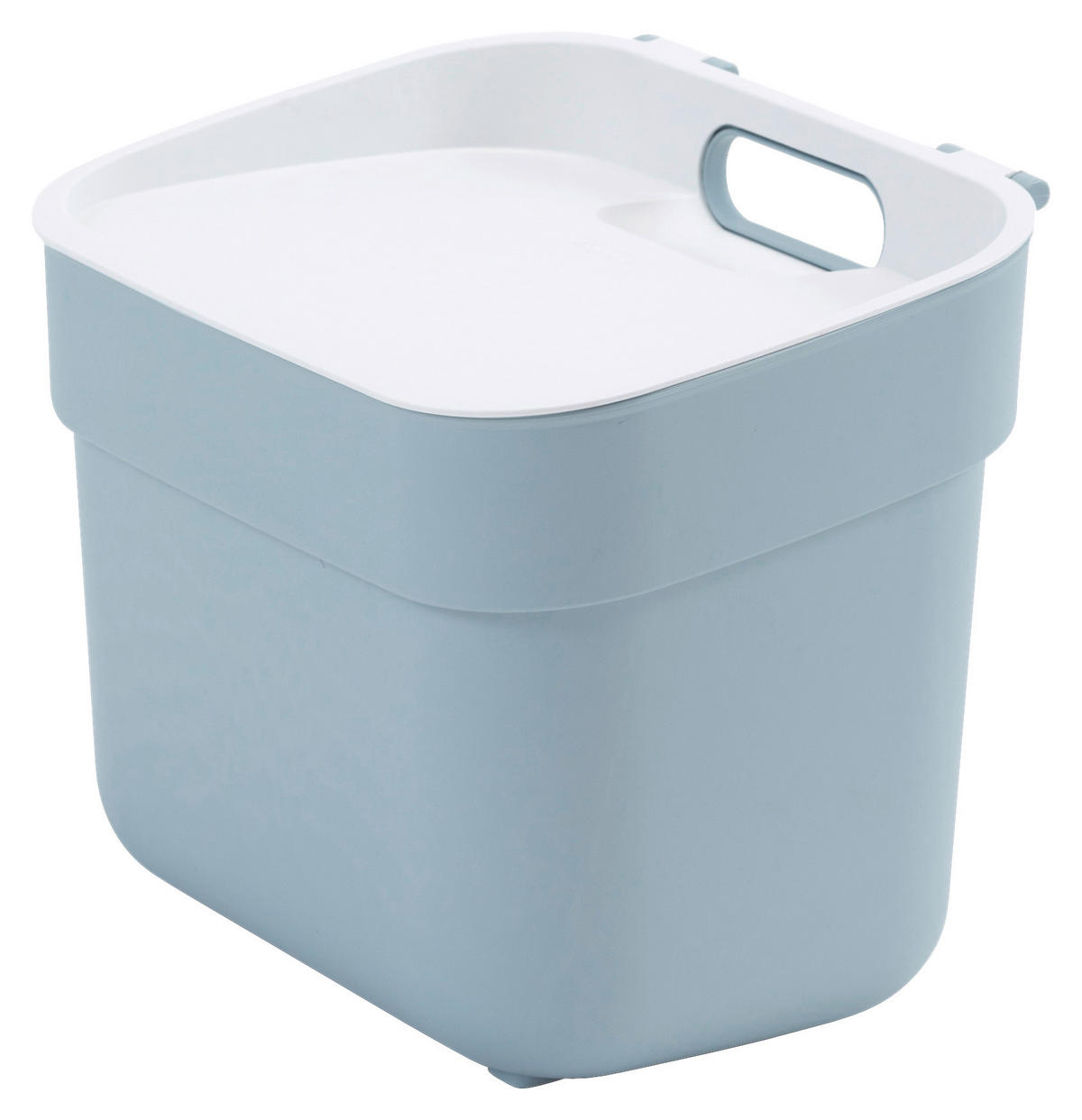 Curver Abfalleimer blau B/H/L: ca. 18,6x20,3x25 cm Abfalleimer_ca.5l - blau (25,00/18,60/20,30cm) - Curver