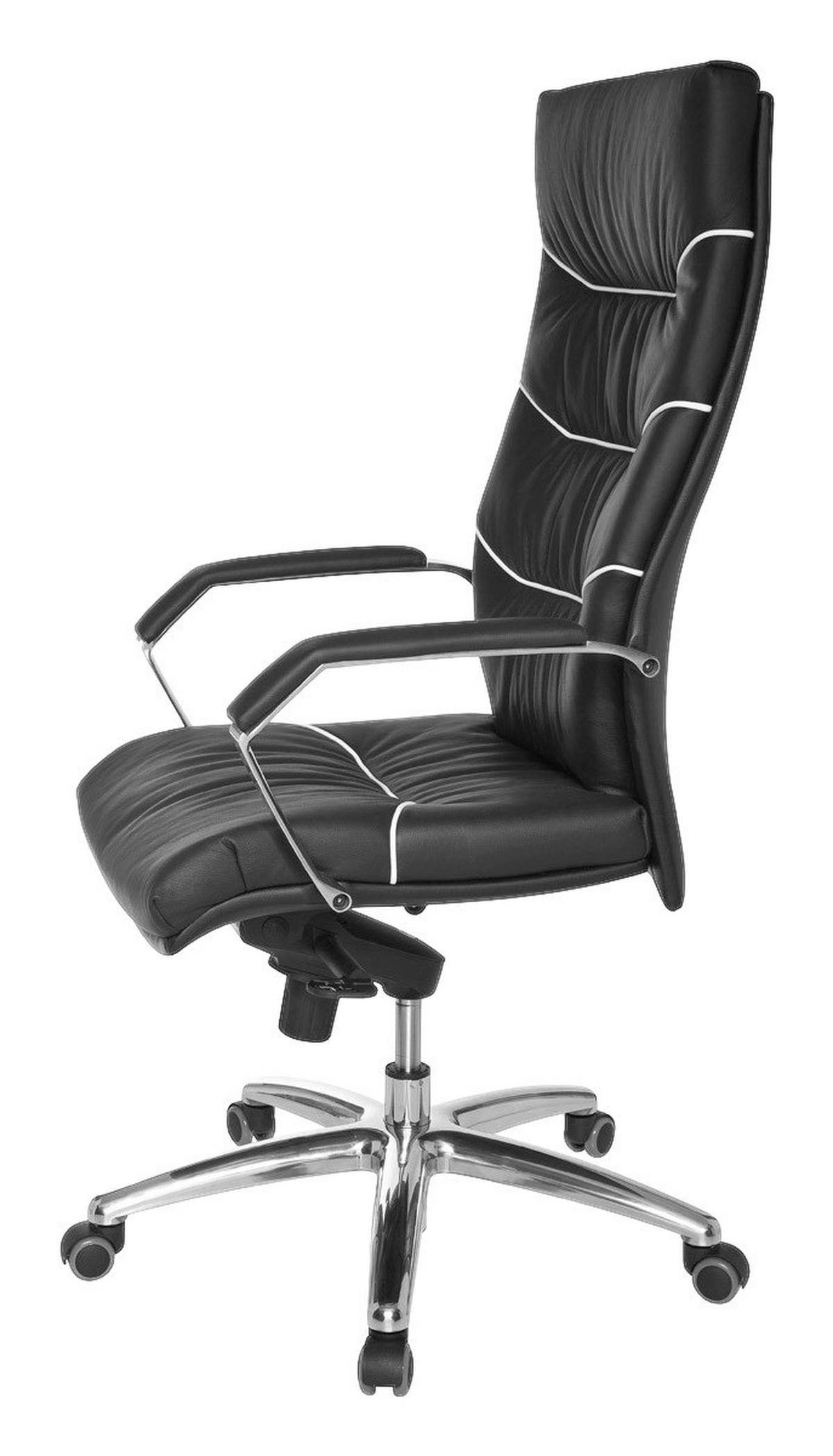 Drehstuhl schwarz Bürostuhl - schwarz (60,00/126,00/55,00cm) - Amstyle