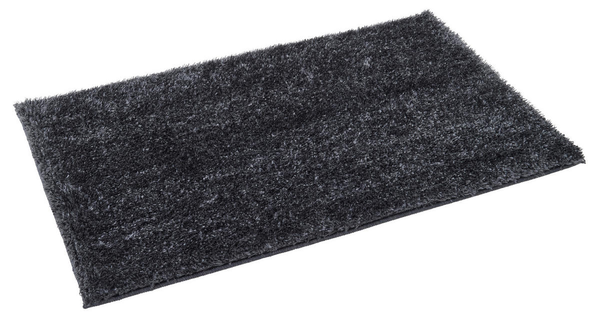 POCOline Badematte Shiny Shiny - grau (50,00/80,00cm) - POCOline