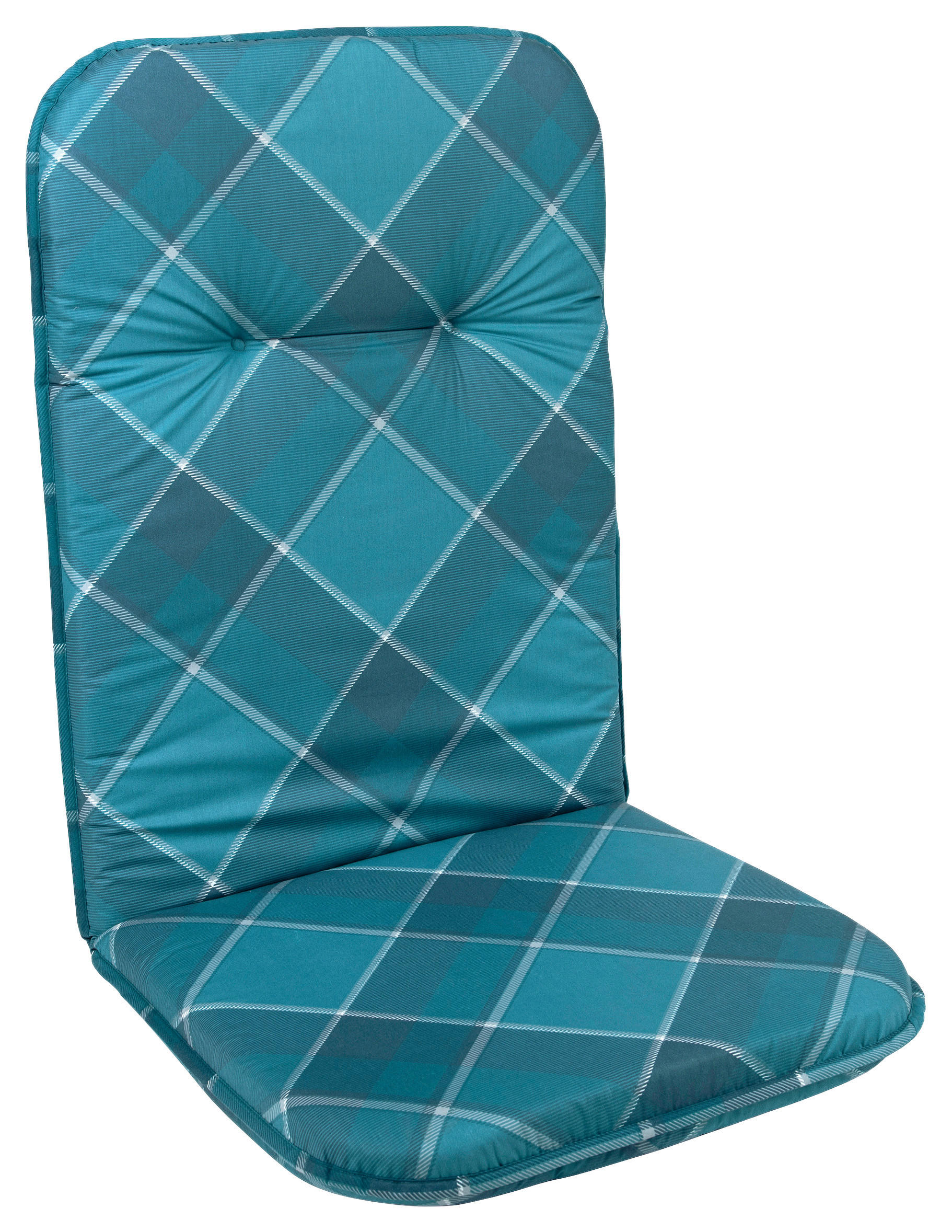 Neutral Auflage Ida blau Polyester B/H/L: ca. 50x5x116 cm Ida - blau/grün (116,00/50,00/5,00cm) - Neutral
