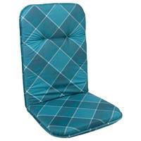 Neutral Auflage Ida blau Polyester B/H/L: ca. 50x5x116 cm Ida - blau/grün (116,00/50,00/5,00cm) - Neutral