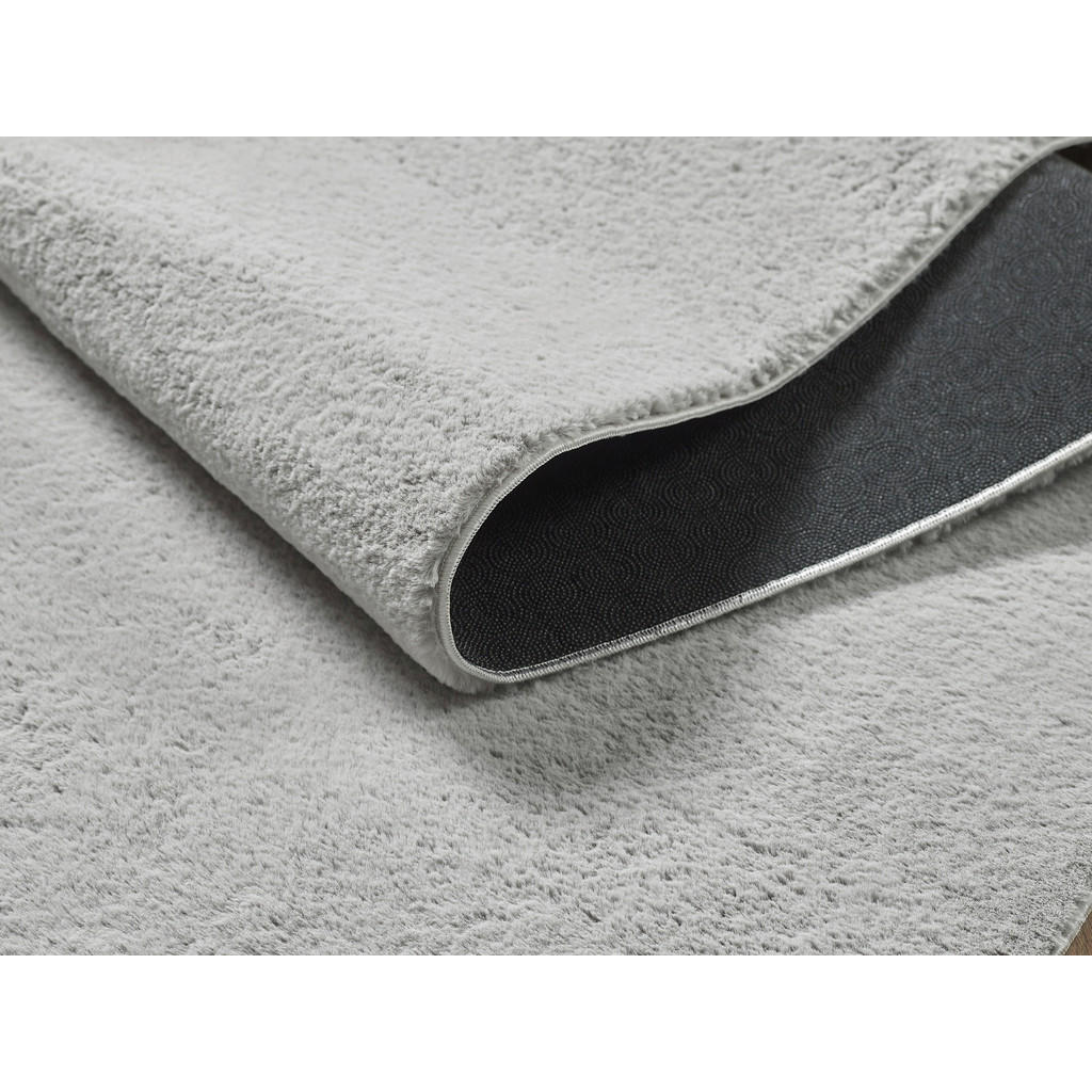 Thumbnail - Teppich Cozy grau B/H/L: ca. 120x13x120 cm