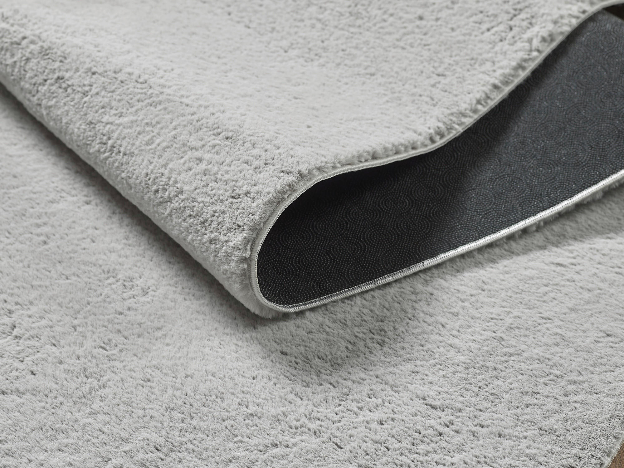 Thumbnail - Teppich Cozy grau B/H/L: ca. 120x13x160 cm