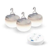 NewGarden LED-Außendekoleuchte weiß B/H/L: ca. 6,5x6x6,5 cm 3.0 Brennstellen CHERRY MINI 3ER PACK - weiß (6,50/6,50/6,00cm) - NewGarden