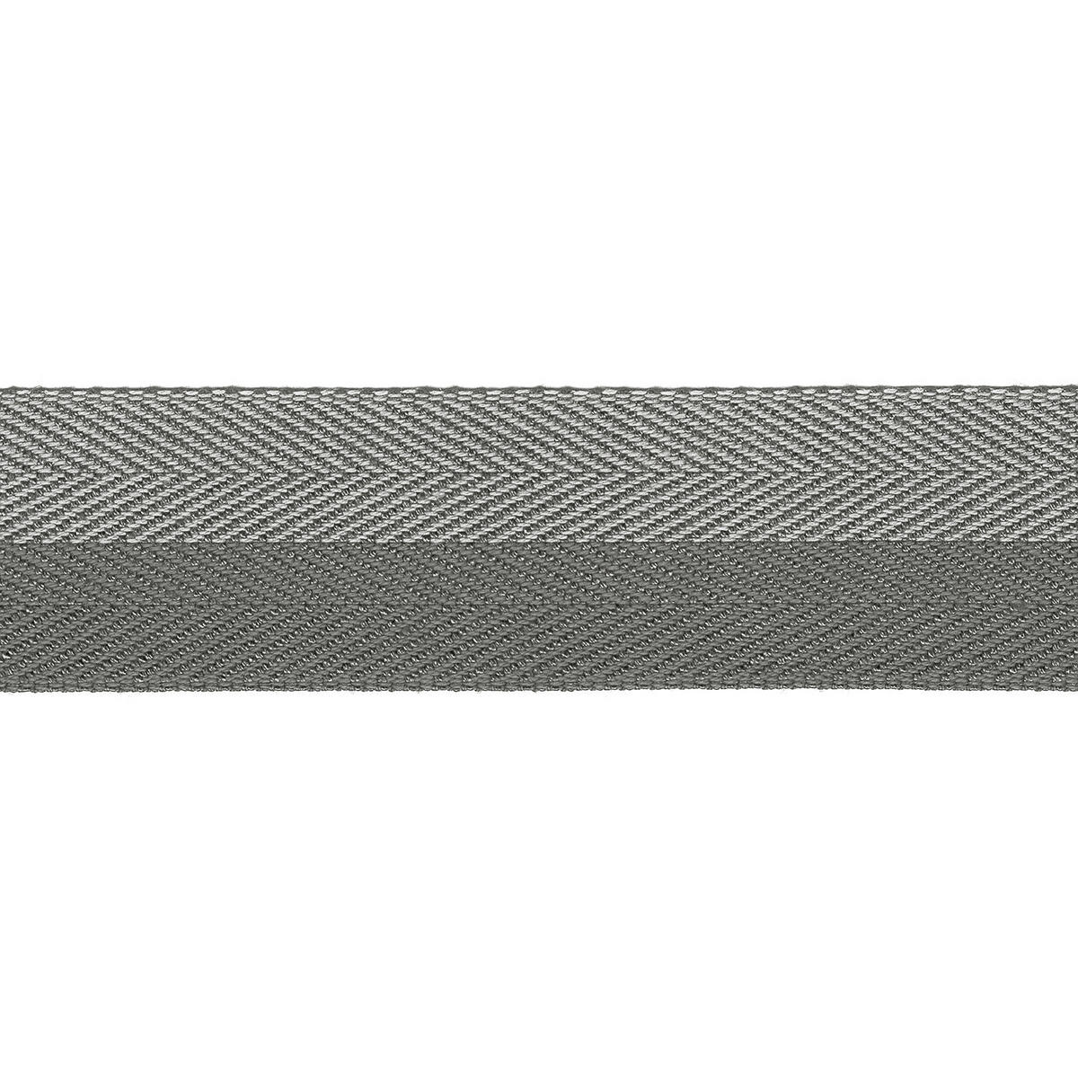 Teppicheinfassband grau B: ca. 4,3 cm Teppichband_aufbügelbar - grau (4,30/500,00cm)