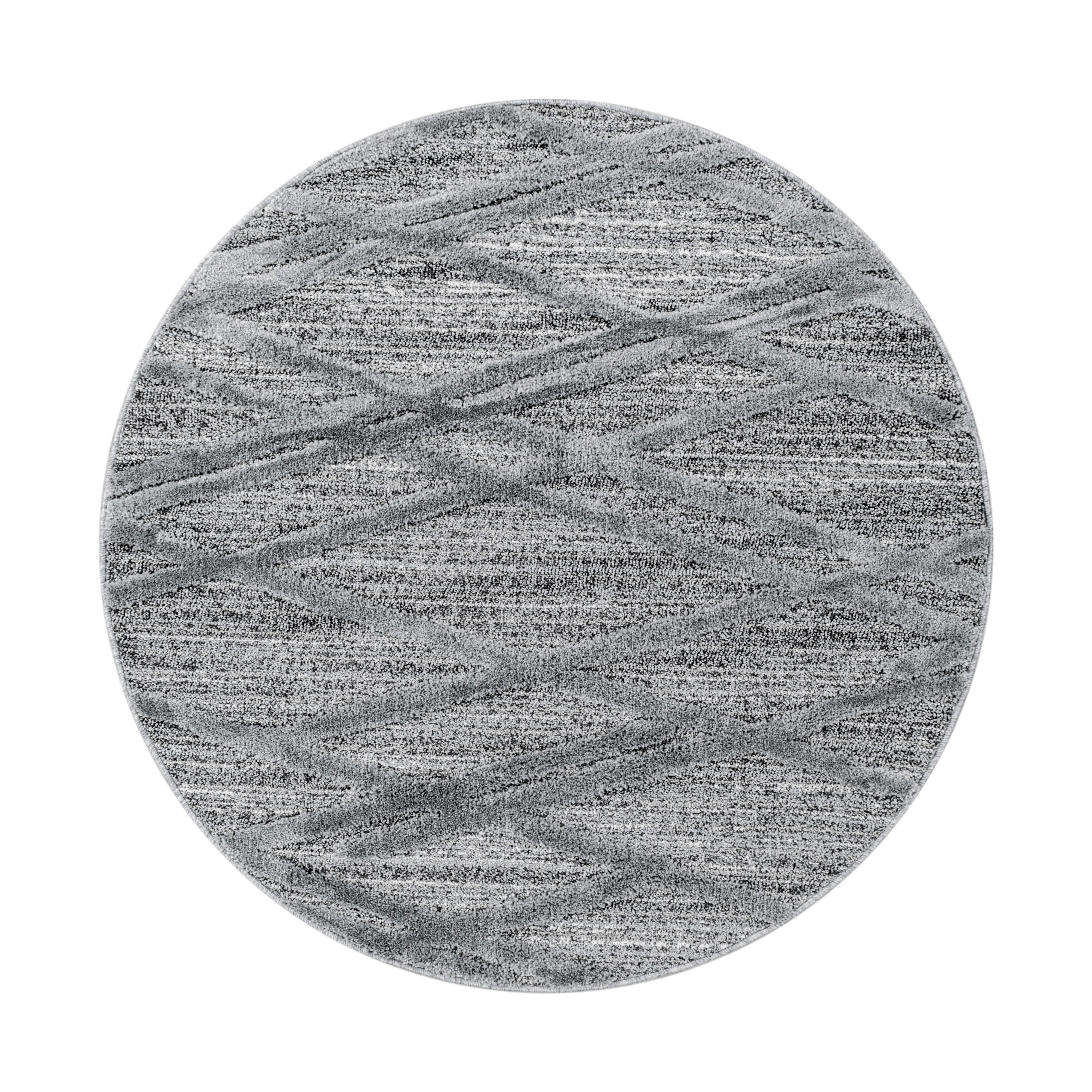 Ayyildiz Teppich PISA grau D: ca. 160 cm PISA - grau (160,00cm) - Ayyildiz