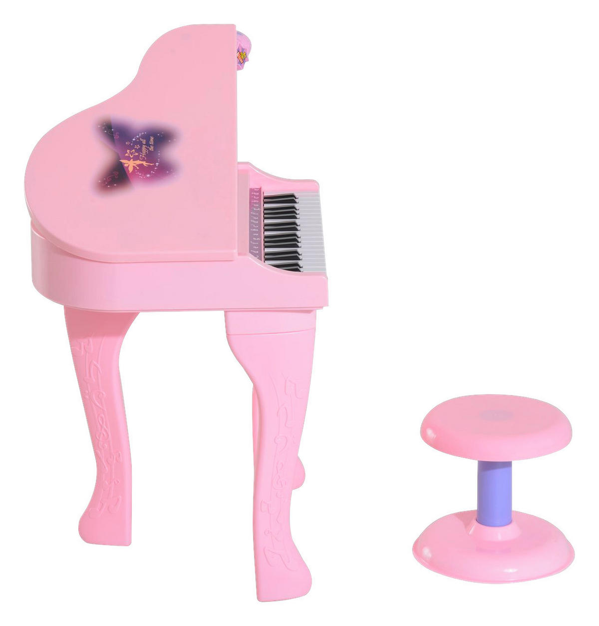 HOMCOM Kinderklavier B/H/L: ca. 39x69x48 cm Kinderklavier - pink (48,00/39,00/69,00cm) - HOMCOM