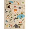 Merinos Teppich Happy Kids beige B/L: ca. 120x160 cm Happy Kids - beige (120,00/160,00cm) - Merinos