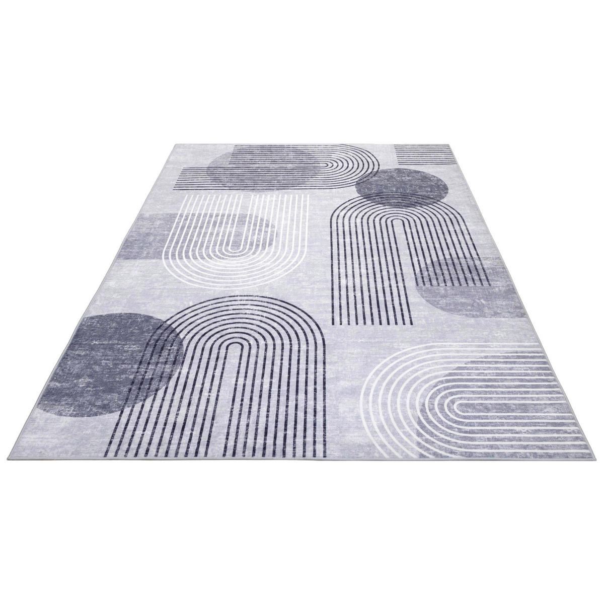 Obsession Teppich Avantgarde grau B/H/L: ca. 160x16x230 cm Avantgarde - grau (230,00/160,00/16,00cm) - Obsession