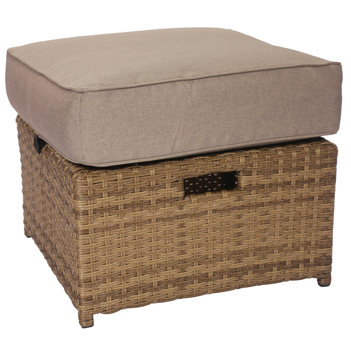 POCOline Gartensitzgruppe Lund braun Polyrattangeflecht Lund - braun/natur - POCOline