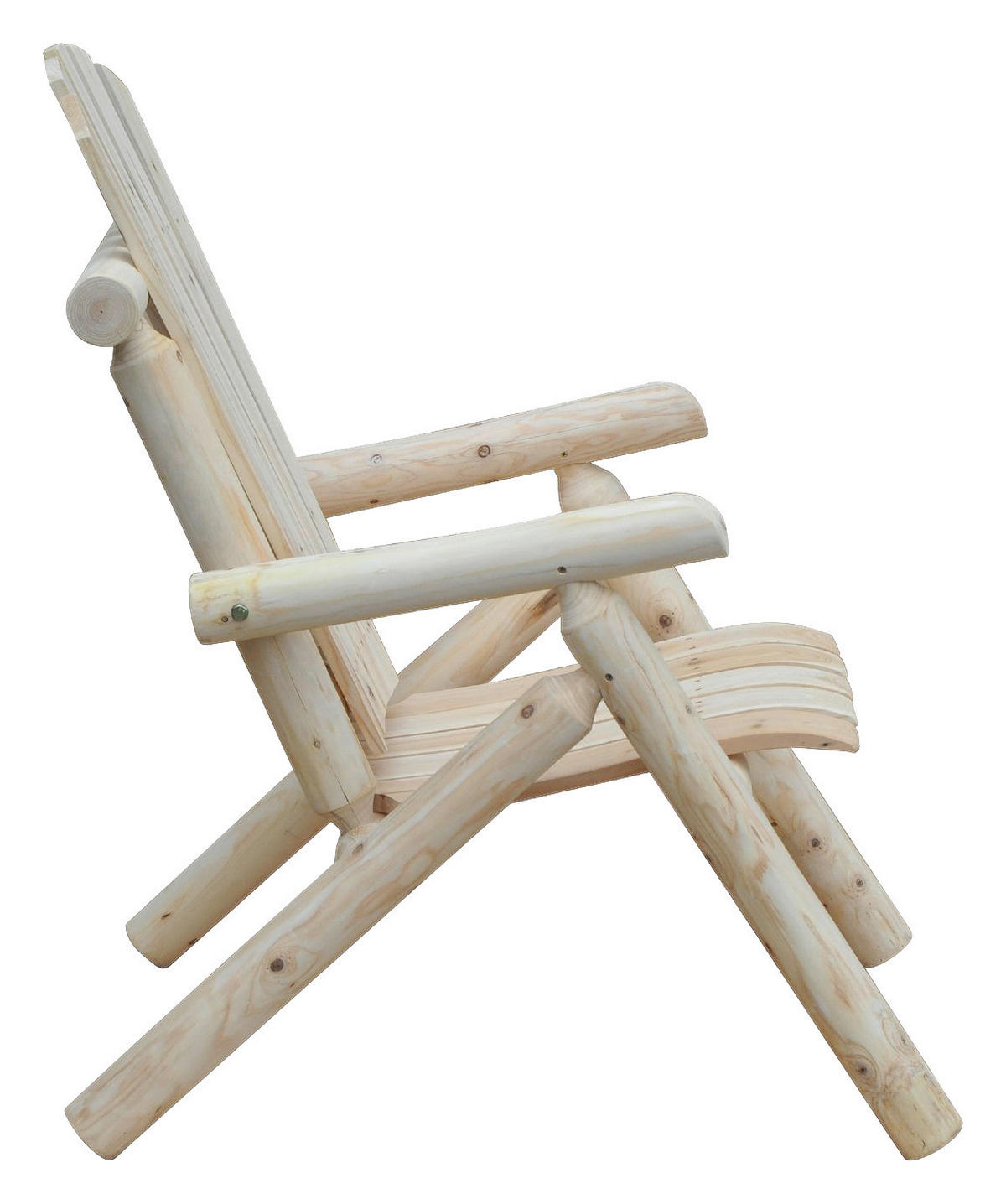Outsunny Gartenstuhl Gartenstuhl - natur (83,00/68,00/101,00cm) - Outsunny