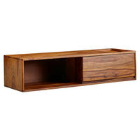 Lowboard rosenholz Nachbildung B/H/T: ca. 108x25x34 cm Lowboard - rosenholz (108,00/25,00/34,00cm) - Wohnling