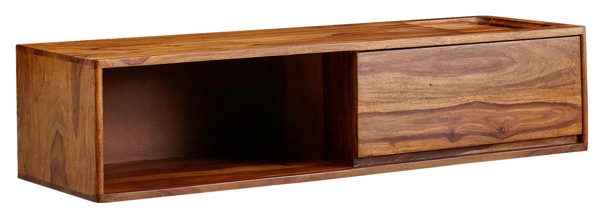 Lowboard rosenholz Nachbildung B/H/T: ca. 108x25x34 cm Lowboard - rosenholz (108,00/25,00/34,00cm) - Wohnling