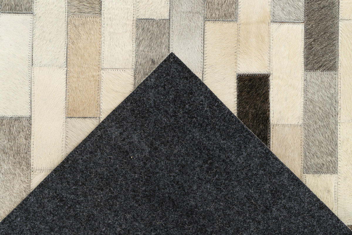 360Living Teppich Ravi grau B/L: ca. 160x230 cm Ravi - grau (160,00/230,00cm) - 360Living