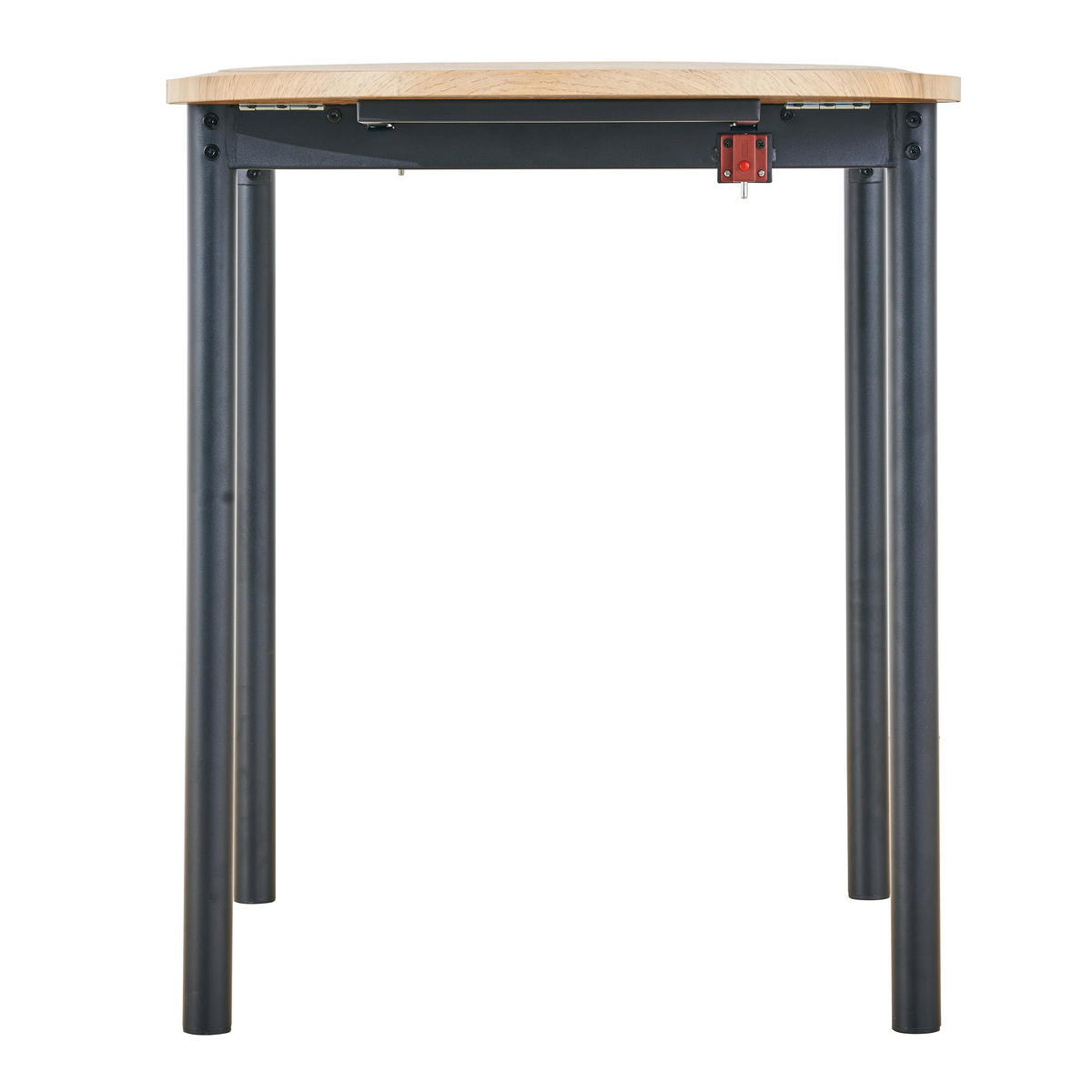 Eiche schwarz Wildeiche B/H/T: ca. 115x74x61 cm Lisa_Küchentisch_JX-18A603 - Eiche/schwarz (115,00/74,00/61,00cm)