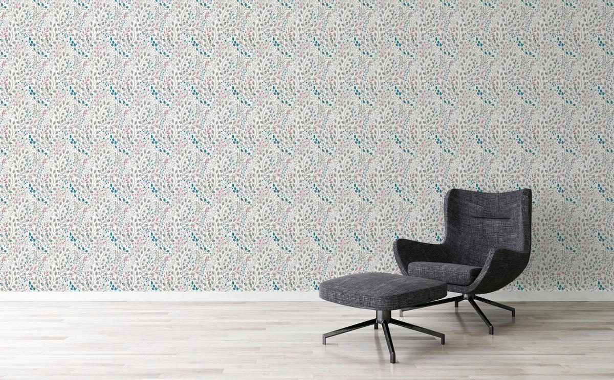 A.S.Creation Vliestapete Attractive 2 Floral weiß B/L: ca. 53x1005 cm Attractive 2 - weiß (53,00/1005,00cm) - A.S.Creation