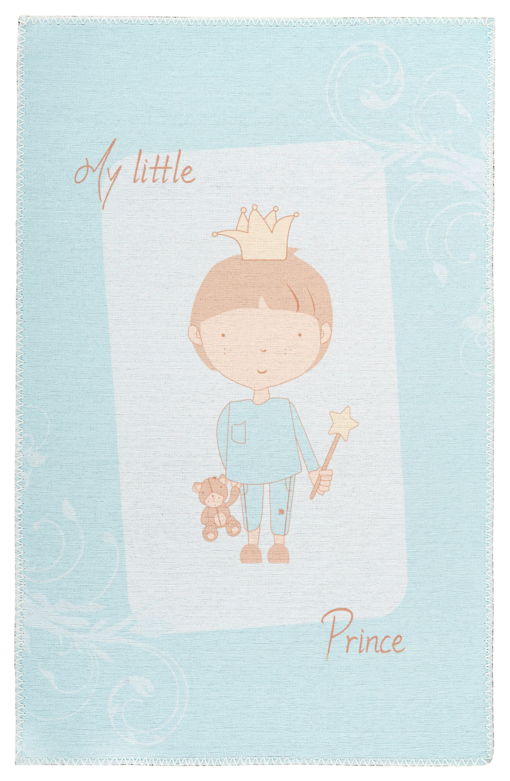 360Living Teppich Bambini mint B/L: ca. 120x180 cm Bambini - mint (120,00/180,00cm) - 360Living