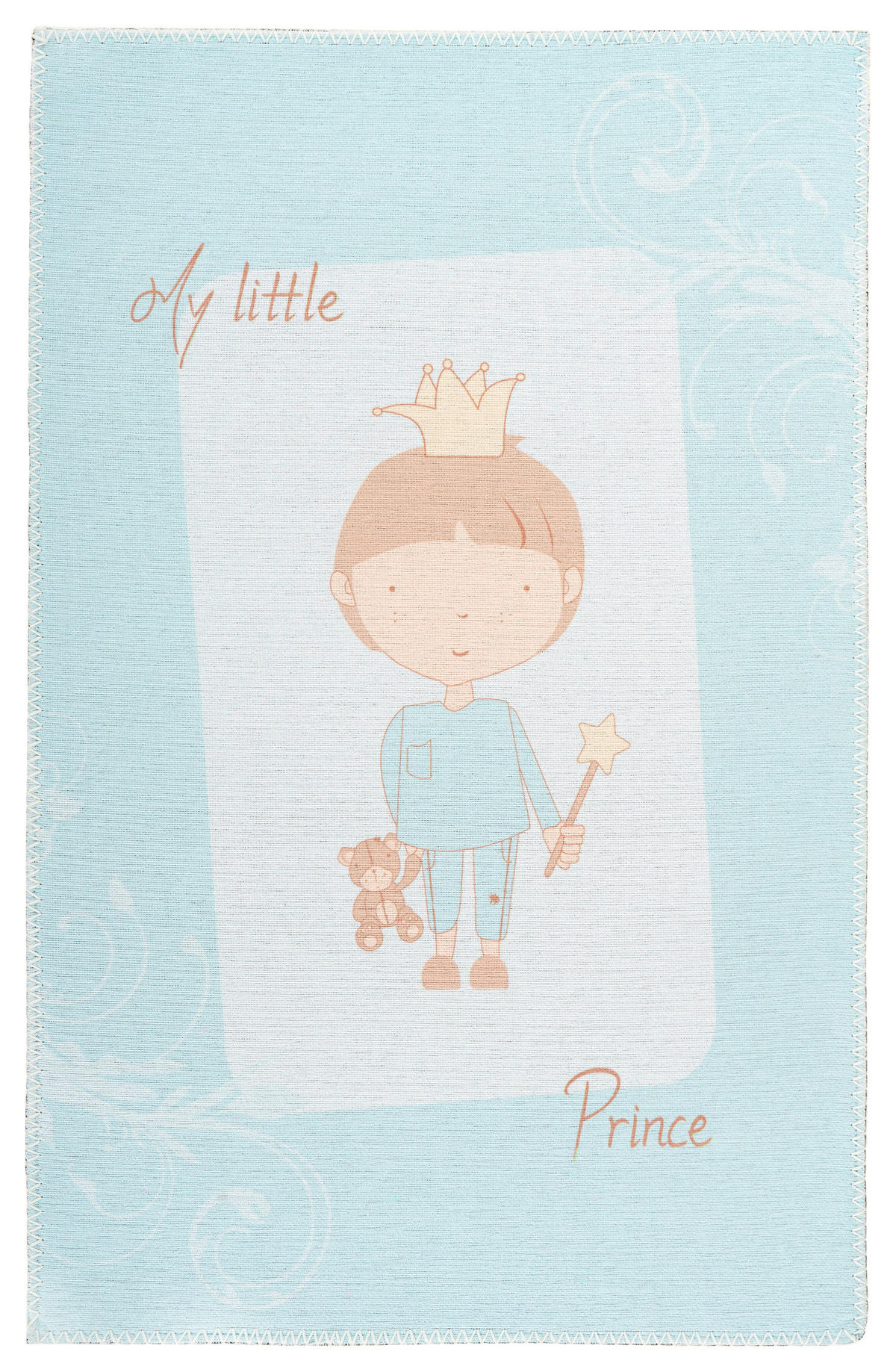 360Living Teppich Bambini mint B/L: ca. 120x180 cm Bambini - mint (120,00/180,00cm) - 360Living