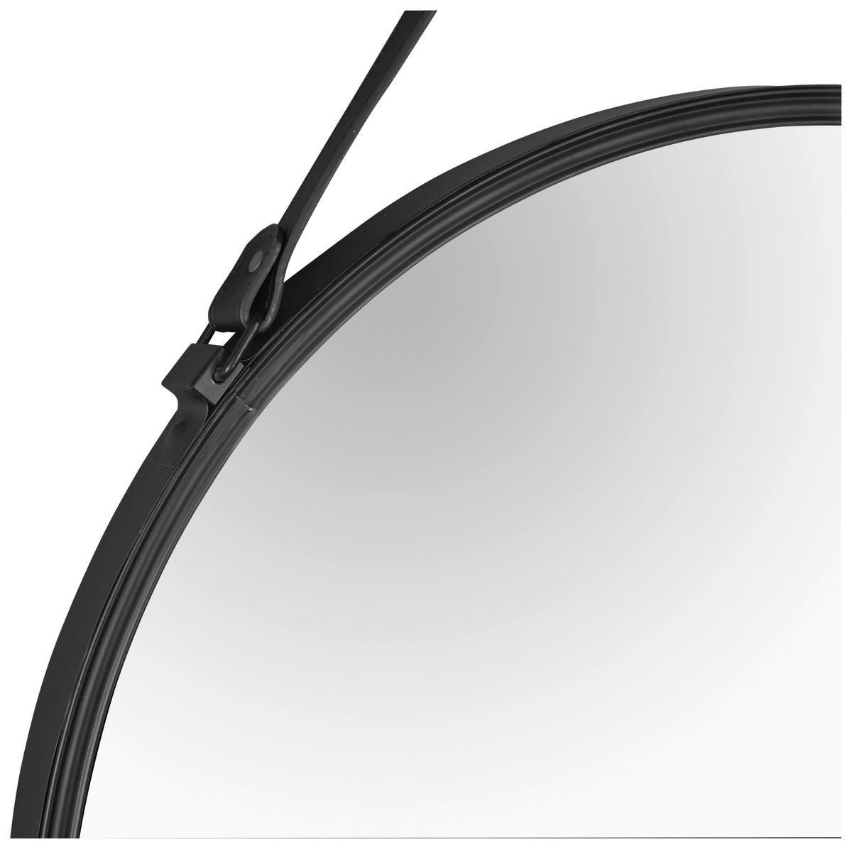 Dekorspiegel Delia schwarz D: ca. 55 cm Delia - schwarz (55,00cm)