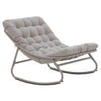 POCOline Gartenstuhl beige Polyester B/H/L: ca. 78x74x101 cm Schaukelstuhl - beige (101,00/78,00/74,00cm) - POCOline