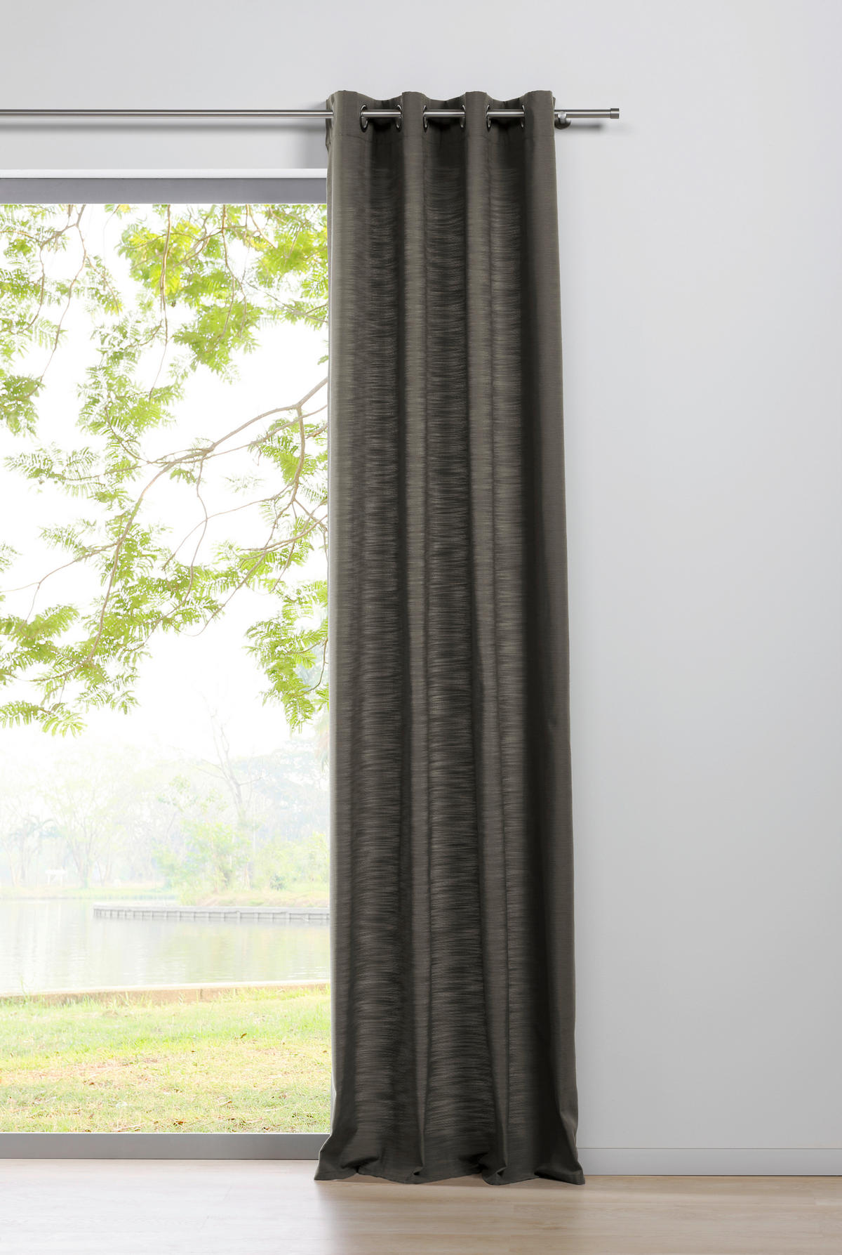 Ösenvorhang BALANCE taupe B/L: ca. 135x300 cm BALANCE - taupe (135,00/300,00cm)