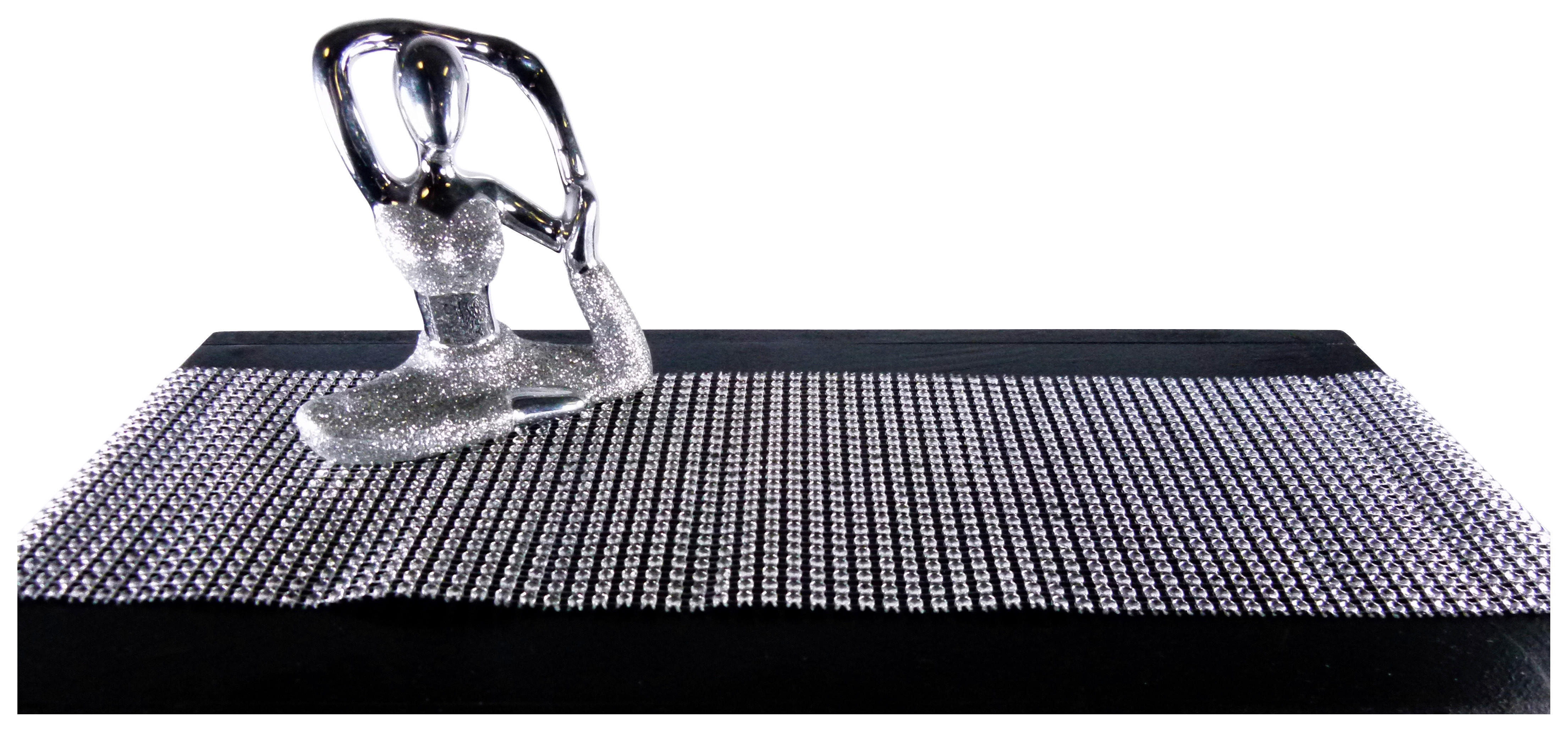 Glas-Art Tischband Tischband - silber (25,00/150,00cm) - Glas-Art