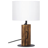 Nowa Tischleuchte 51060146 braun Holz H: ca. 40,2 cm E27 1 Brennstellen PINUS - braun (40,20cm) - Nowa