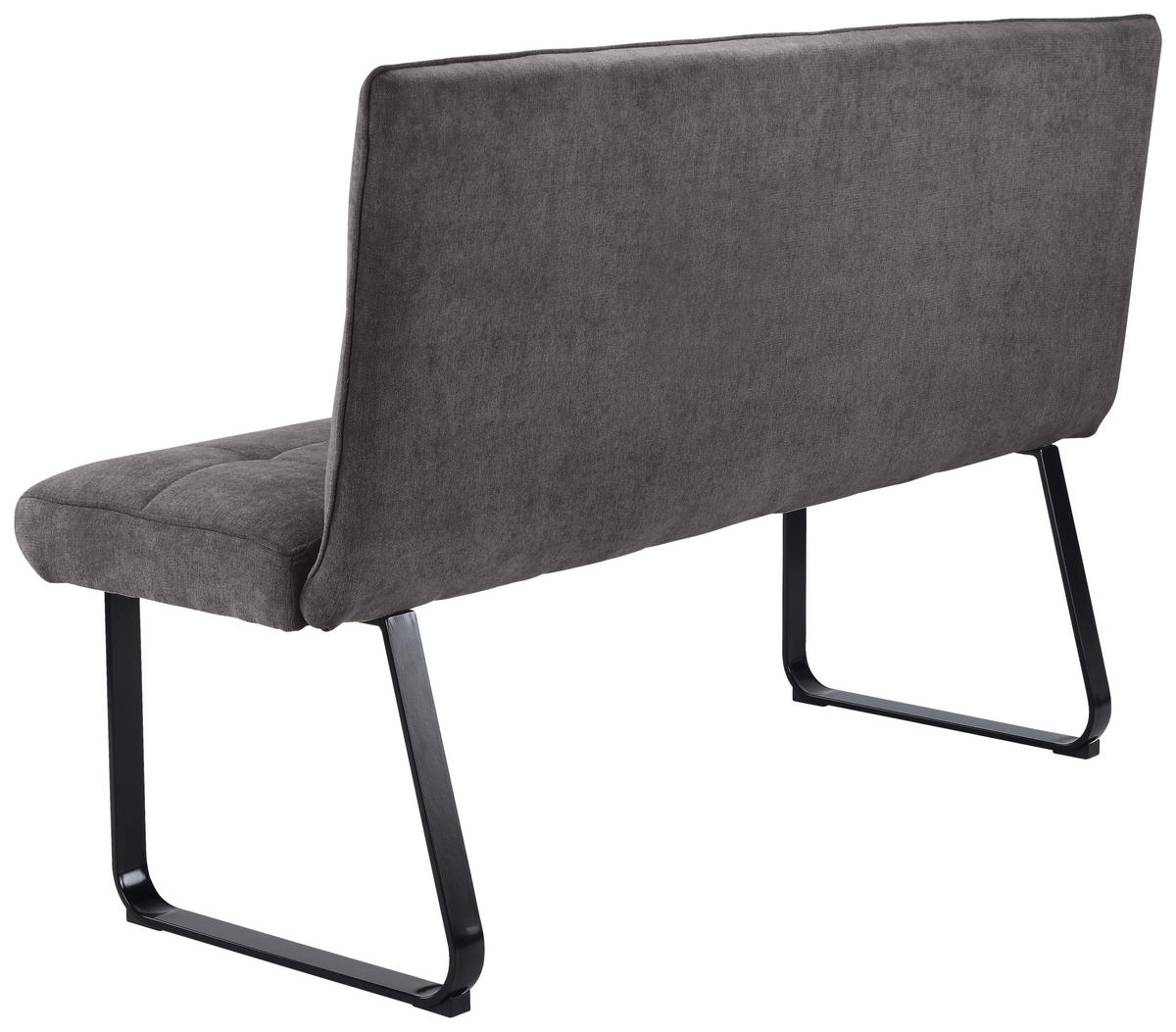 Bank TALEA dunkelgrau schwarz B/H/T: ca. 140x92x59 cm TALEA - schwarz/dunkelgrau (140,00/92,00/59,00cm) - byLIVING