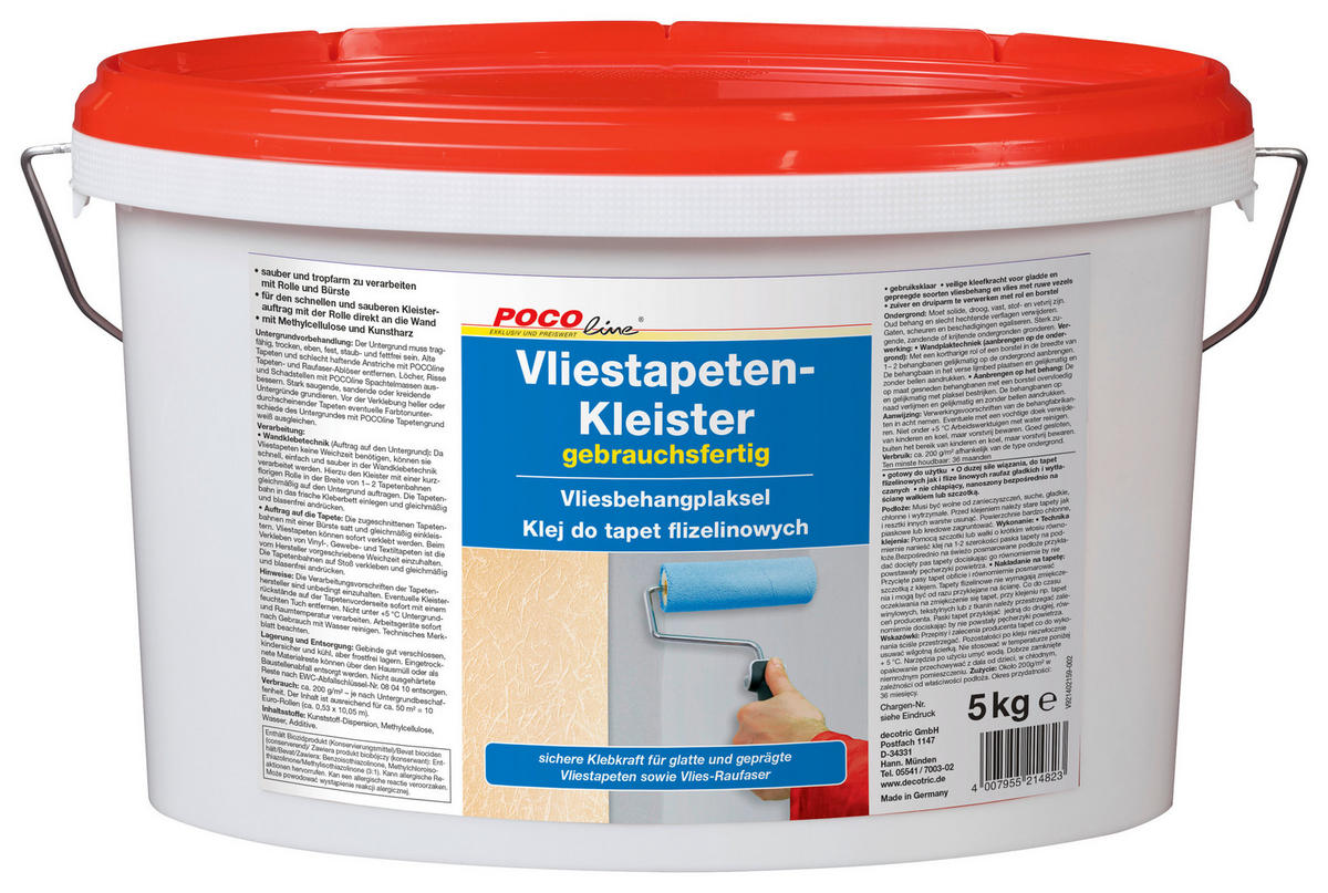 POCOline Tapetenkleister Vlies ca. 5 kg Vlies - POCOline