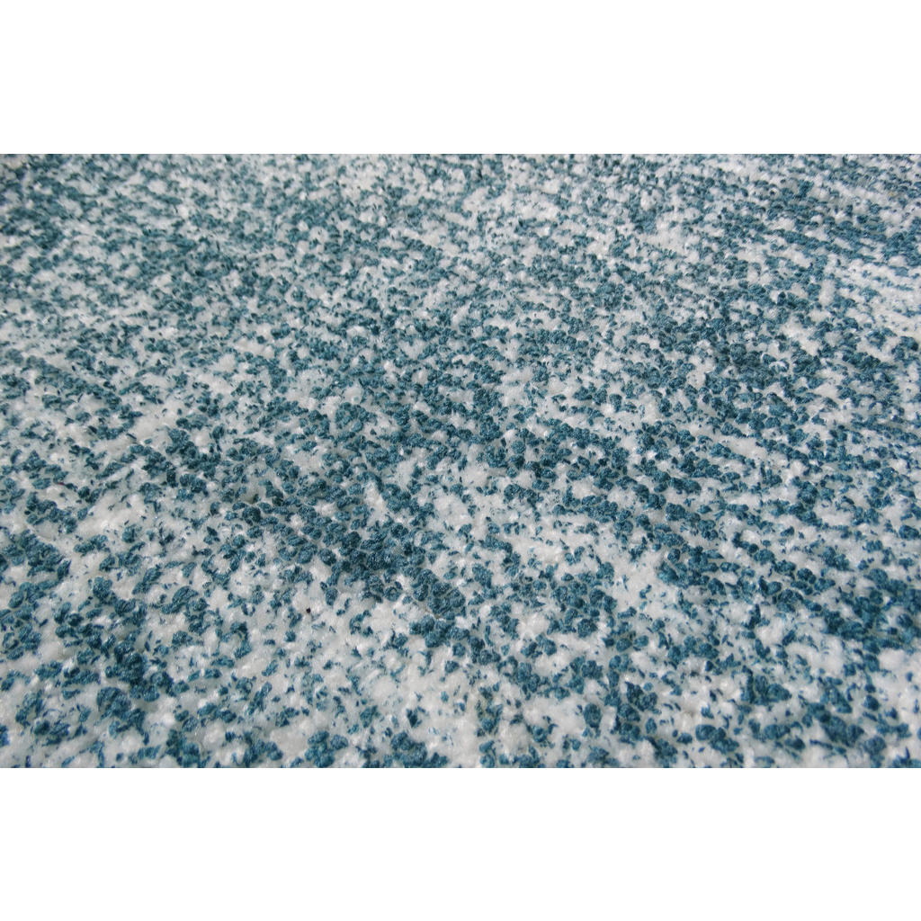 Thumbnail - Kayoom Kurzflorteppich Etna 110 petrol B/H/L: ca. 160x0,9x230 cm