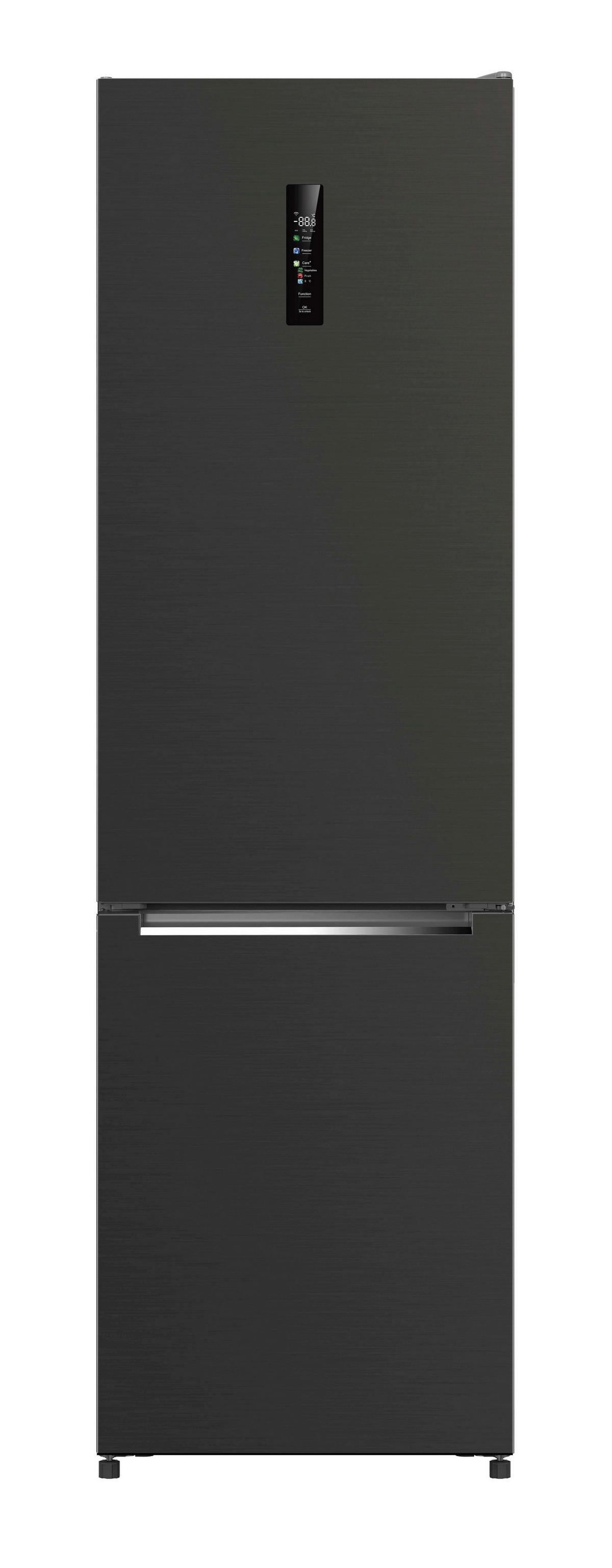 POCOline Kühl-/Gefrierkombination dark Inox B/H/T: ca. 59,5x200x66 cm Kühl-/Gefrierk. KGK200-405ADIXDNF - dark Inox (59,50/200,00/66,00cm) - POCOline