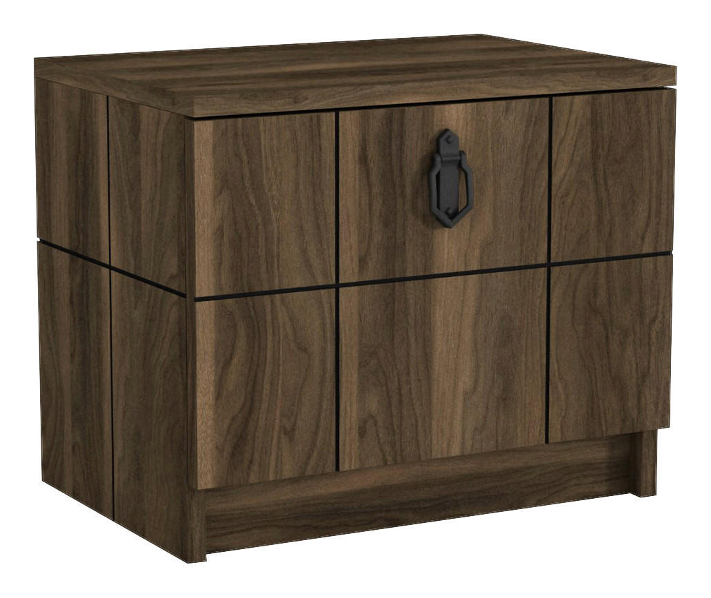 Nachtkonsole Lost walnuss Nachbildung B/H/T: ca. 49x41x35 cm Lost - walnuss (49,00/41,00/35,00cm) - moebel17