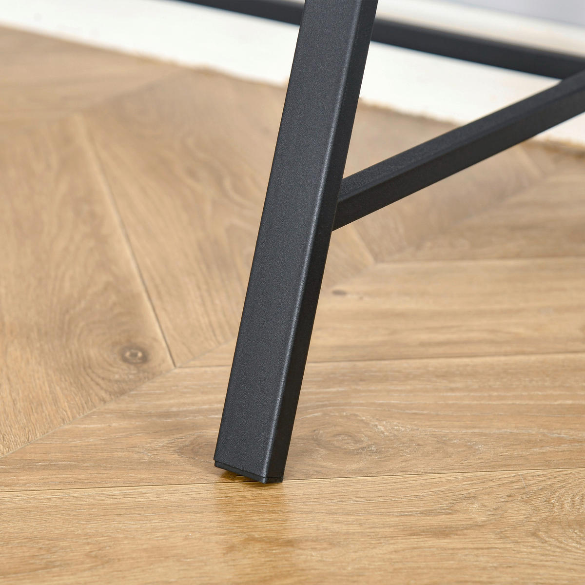 Schreibtisch 836-055 walnuss Nachbildung schwarz B/H/T: ca. 84x85x45 cm 836-055 - schwarz/walnuss (84,00/85,00/45,00cm) - HOMCOM