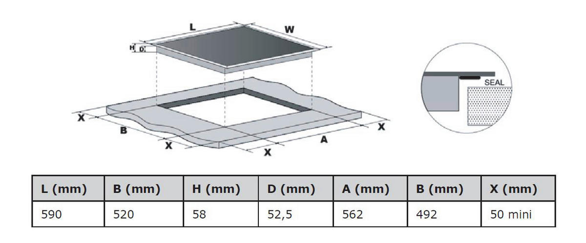 Respekta Küchenblock Premium weiß hochglänzend B/H/T: ca. 280x200x60 cm Premium - weiß (280,00/200,00/60,00cm) - Respekta