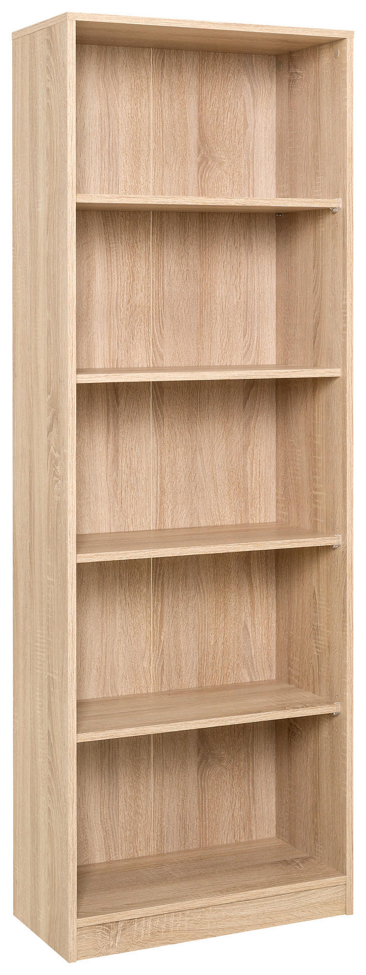 Regal Peggy 6 Eiche Sonoma Nachbildung B/H/T: ca. 58x168x28 cm Peggy 6 - Eiche (58,00/168,00/28,00cm)