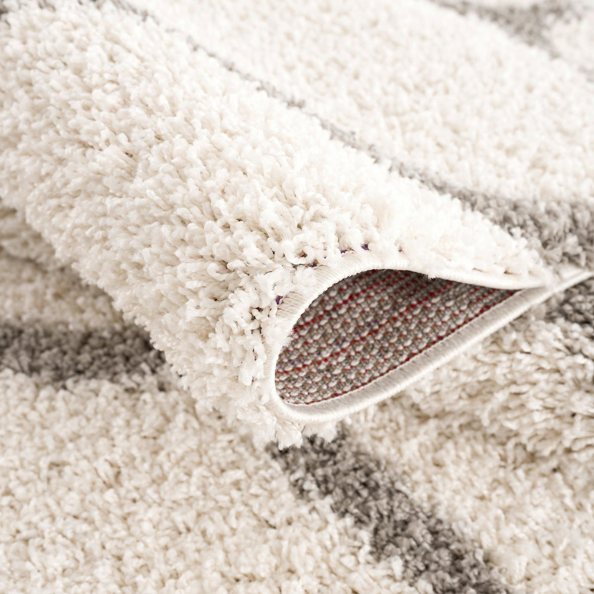 Sanat Hochflorteppich MADRID creme B/L: ca. 160x230 cm MADRID - creme (160,00/230,00cm) - Sanat