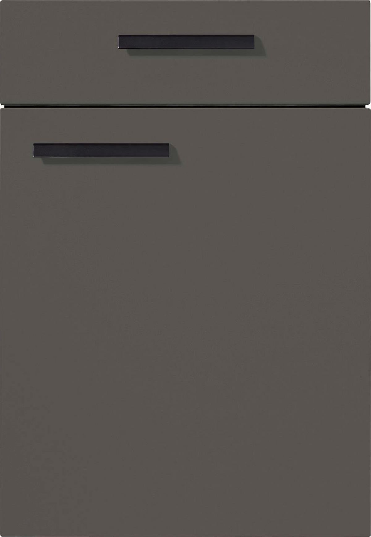 nobilia Küchenblock Laser Schwarzbeton strukturiert Nachbildung B/H/T: ca. 305x215x60 cm Laser - Eiche/Schwarzbeton (305,00/215,00/60,00cm) - nobilia