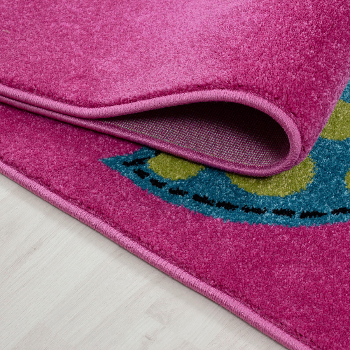 Ayyildiz Teppich KIDS lila B/L: ca. 160x230 cm KIDS - lila (160,00/230,00cm) - Ayyildiz